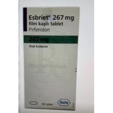 ESBRIET/ЭСБРИЕТ 267MG 90 FTB. (pirfenidone,пирфенидон) Ф.Хоффманн-Ля Рош