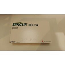 DIFICLIR/ДИФИКЛИР 200 MG 20 FTB.(fidaxomicin,фідаксоміцин) Astellas Pharma Netherlands