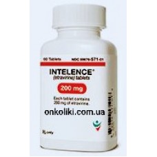 INTELENCE / ИНТЕЛЕНС 100 MG 120 TB. ( Etravirine / Этравирин ) JOHNSON&JOHNSON