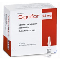 SIGNIFOR / СИГНИФОР 0.9 MG 1 ML 60 AMP. (Pasireotide / Пасиреотид )